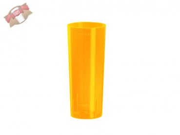 10 Stk. Longdrinkglas 0,3 ltr. gelb