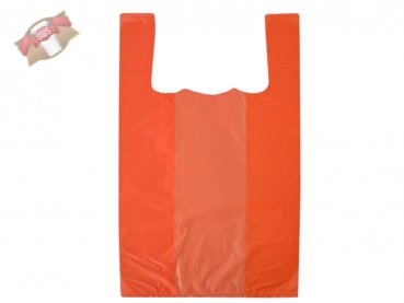 2000 Stk. Hemdchentragetüte Plastiktüte orange