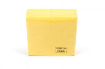 (100 Stck) Tafelservietten Quicky 2-lagig 40x40 1/8 gelb
