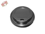 Domdeckel schwarz  0,3/0,4  ltr. (10x100)