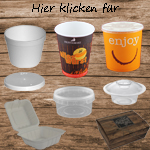 Amyhill Pommeshalter Aus Kraftpapier – 200 Stück, 400 Ml, Blau – Perfekt Für Partys, Grillen & Events