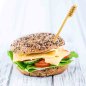 Preview: 250 Stk. Bambus Food Marker Foodmarker "VEGAN" 9 cm