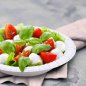 Preview: 50 Stk. Salatschalen Pappschalen rund FF Ø 20 x 4 cm – 480 ml – weiß