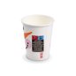 Preview: 50 Stk. Kaffeebecher Coffee to go Pappbecher Becher 280 ml Größe M Schneemann