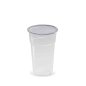 Preview: 50 Stk. Trinkbecher 0,3 l 300 ml klar Ø 78 mm PP