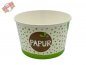 Preview: 50 Stk. Becher Papiereisbecher Eisbecher 340 ml Ø 97 x 63 mm PAPUR Druck
