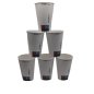 Preview: 100 Stk. Mundspülbecher Hartpapier Mischbecher Labor 200 ml mit Einstrich