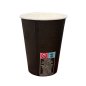 Preview: 50 Stk. Coffee To Go Latte-Macchiato-Becher New Butterfly 300ml 12oz Ø90x110 mm