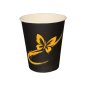 Preview: 50 Stk. Coffee To Go Becher „New Butterfly“ 200 ml 8 oz Ø 80 x 90 mm
