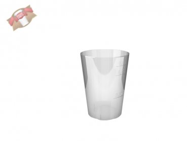 Plastikbecher glasklar 30 cl PLA Umweltfreundlich Bicchieri