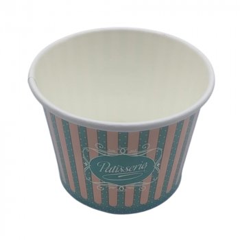 50 Stk. Eisbecher Becher für Eis 12 oz "pattiserie" 300 ml Ø 90 x 75 mm