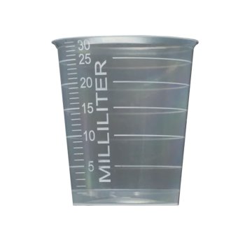 4800 Stk. Medizinbecher PP 30 ml Ø 35 x 41 mm klar mit Graduierung