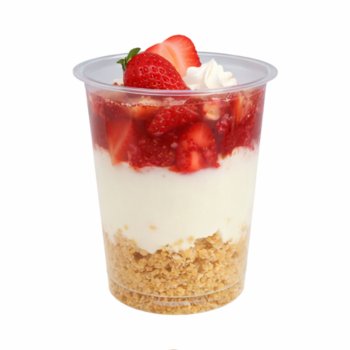 608 Stk. Salatshaker / PP-Becher 400 ml Ø 90 x 124 mm klar Dessertbecher