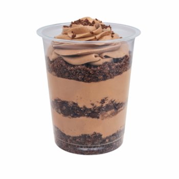 608 Stk. Salatshaker / PP-Becher 400 ml Ø 90 x 124 mm klar Dessertbecher