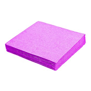 250 Stück Servietten 33 x 33 cm 1/4 Falz 2-lagig flieder