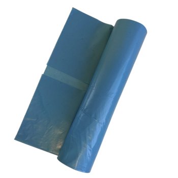 Preview: 10 Rollen Müllsäcke 120 l LDPE 700 x 1100 mm blau Typ 60 je 25 Säcke