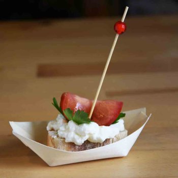 Preview: 100 Stk. Bambus Fingerfood Spieße Picker PERLE