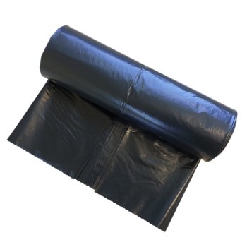 Preview: 10 Rollen Müllsäcke 240 l LDPE 600 x 1350 mm schwarz Typ 80 je 10 Säcke