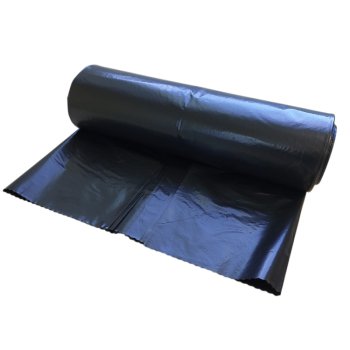 Preview: 10 Rollen Müllsäcke 240 l LDPE 600 x 1350 mm schwarz Typ 80 je 10 Säcke
