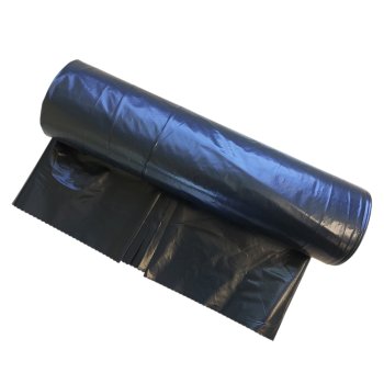 Preview: 10 Rollen Müllsäcke 280 l LDPE 80x130cm schwarz Typ 80 extra stark je 10 Säcke
