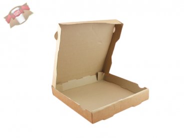 100 Stk. Pizzakarton Pizzabox Pizzaschachtel 30 cm braun