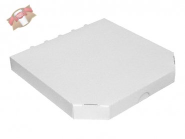 100 Stück Pizzakarton extra stark 30x30x3 cm weiß