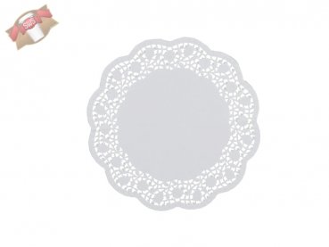 100 Stk. Tortenspitzen Tortenunterlagen weiß Ø 32 cm