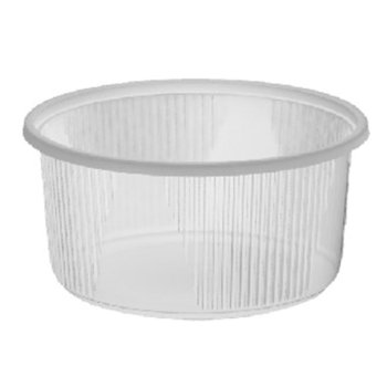 100 Stk. Runddosen Rundbecher klar 250 ml PP
