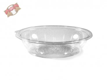 50 Stk. Salatschalen Salatteller 1000 ml klar PET