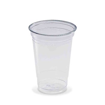50 Stk. PET Becher Trinkbecher Smoothiebecher Ø 95 mm 400ml