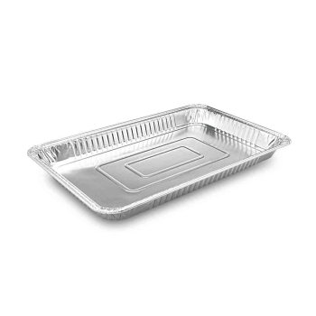 100 Stk. Aluschalen Servierschalen 1/1 GN rechteckig 5350 ml