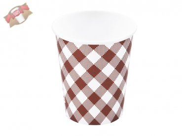 10 Stk. Kaffeebecher Coffee to go Pappbecher Becher 200 ml 8 oz KARO