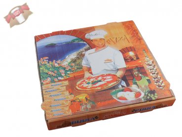 braun Pizzaboxen Pizzakartons Pizza Karton 150 x Pizzakarton 32x32x4 cm 
