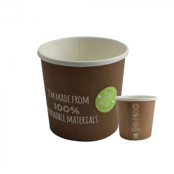 500 Stk. Bio Food to Go Schalen 400 ml