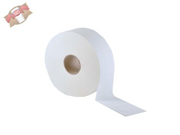 6 Rollen Jumbo Toilettenpapier 2 lagig weiß Toilette WC Zellstoffpapier