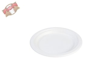 1000 Stk. Zuckerrohr (Bagasse) Teller rund Ø 17,5 cm
