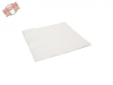 1500 Stk. Papier Serviette weiß 33x33 cm 2-lagig 1/4 Falz
