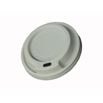 50 Stk. Coffee To Go Trinkdeckel Ø 82 mm PS weiß