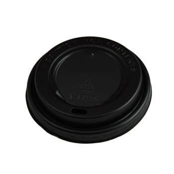 100 Stk. Coffee To Go Trinkdeckel Ø 85 mm PS schwarz