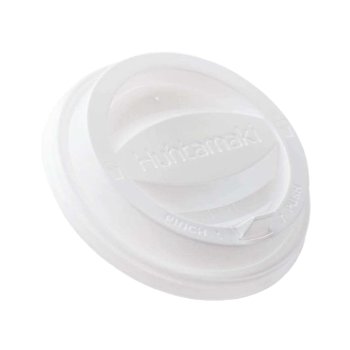 1000 Stk. Coffee-to-go Deckel – PS – Ø 90 mm – weiß – Tear Tab