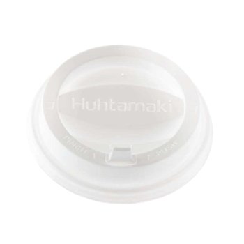 Preview: 1000 Stk. Coffee-to-go Deckel – PS – Ø 90 mm – weiß – Tear Tab