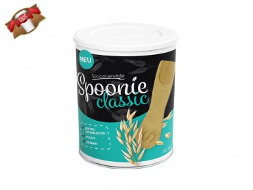 105 Stk. Spoonie classic essbarer Eislöffel Eisspaten 7 cm Lang