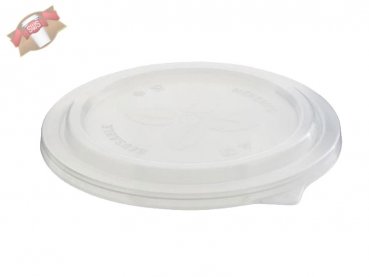 60 Stk. Mehrweg-Deckel für Mehrwegschalen Ø 185 mm PP transparent