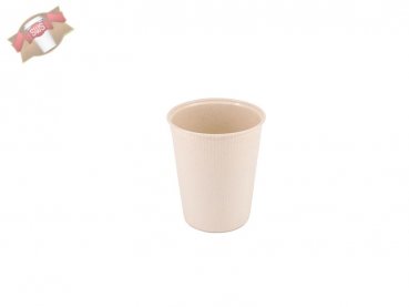264 Stk. Mehrweg-Kaffeebecher Mehrweg-Riffelbecher 200 ml / 8 oz Ø 80 mm H 93 mm braun