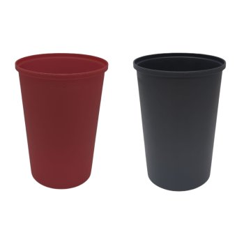 Preview: 1 Set Mehrweg-Bierpong-Becher 400 ml PP Ø 90 x 120 mm Schwarz/Rot Preview: 1 Set Mehrweg-Bierpong-Becher 400 ml PP Ø 90 x 120 mm Schwarz/Rot