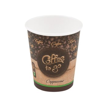 50 Stk. Kaffeebecher Coffee to go Becher M 200 ml Ø 80 mm