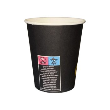 Preview: 50 Stk. Coffee To Go Becher „New Butterfly“ 200 ml 8 oz Ø 80 x 90 mm