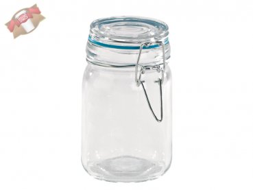 24 Stk. Mini-Einmachglas mit Deckel transparent 69x69x120 mm 200 ml