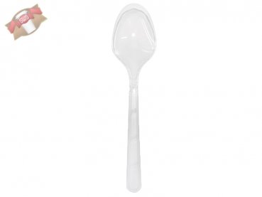 2.000 Bio Löffel transparent 175mm PS