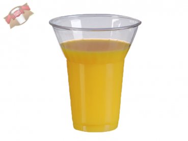 1000 Stk. Smoothiebecher Becher Dessertbecher Ø 95 H 112 mm 360ml PET